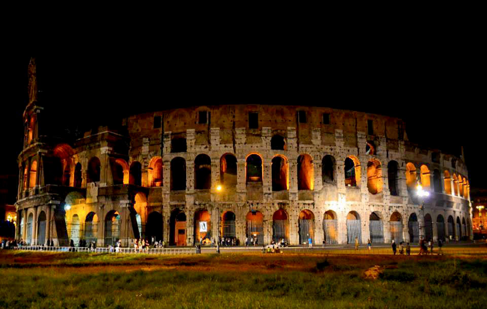 Roma Itália Coliseu.